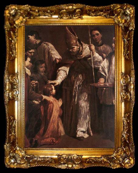 framed  Giuseppe Maria Crespi Confirmation, ta009-2